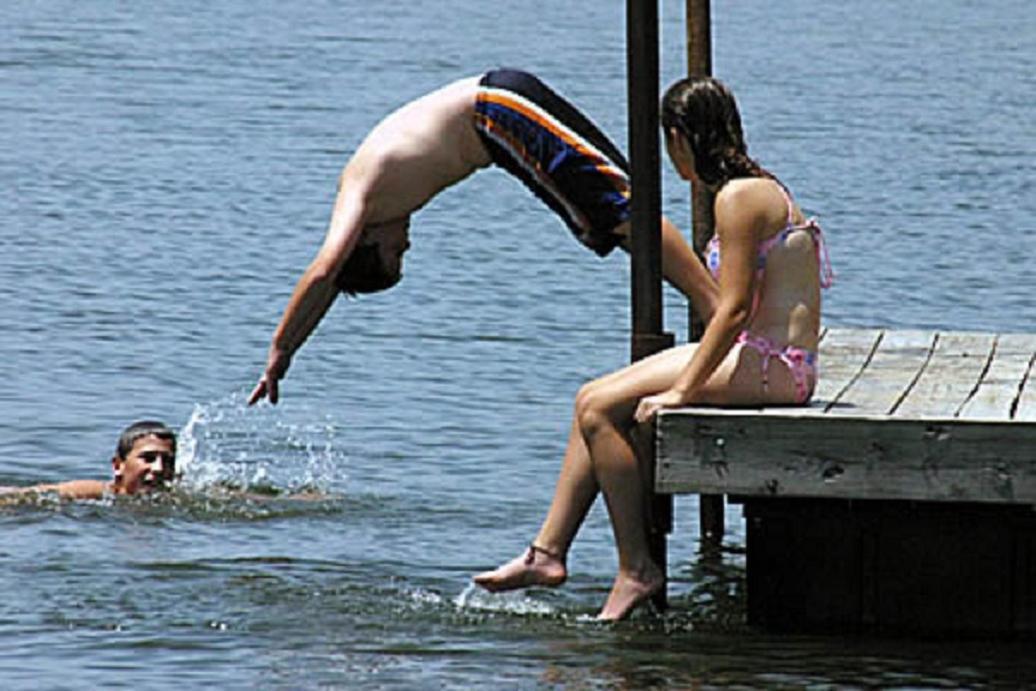 Edgewater Resort Cottage #1 Hot Springs Bagian luar foto
